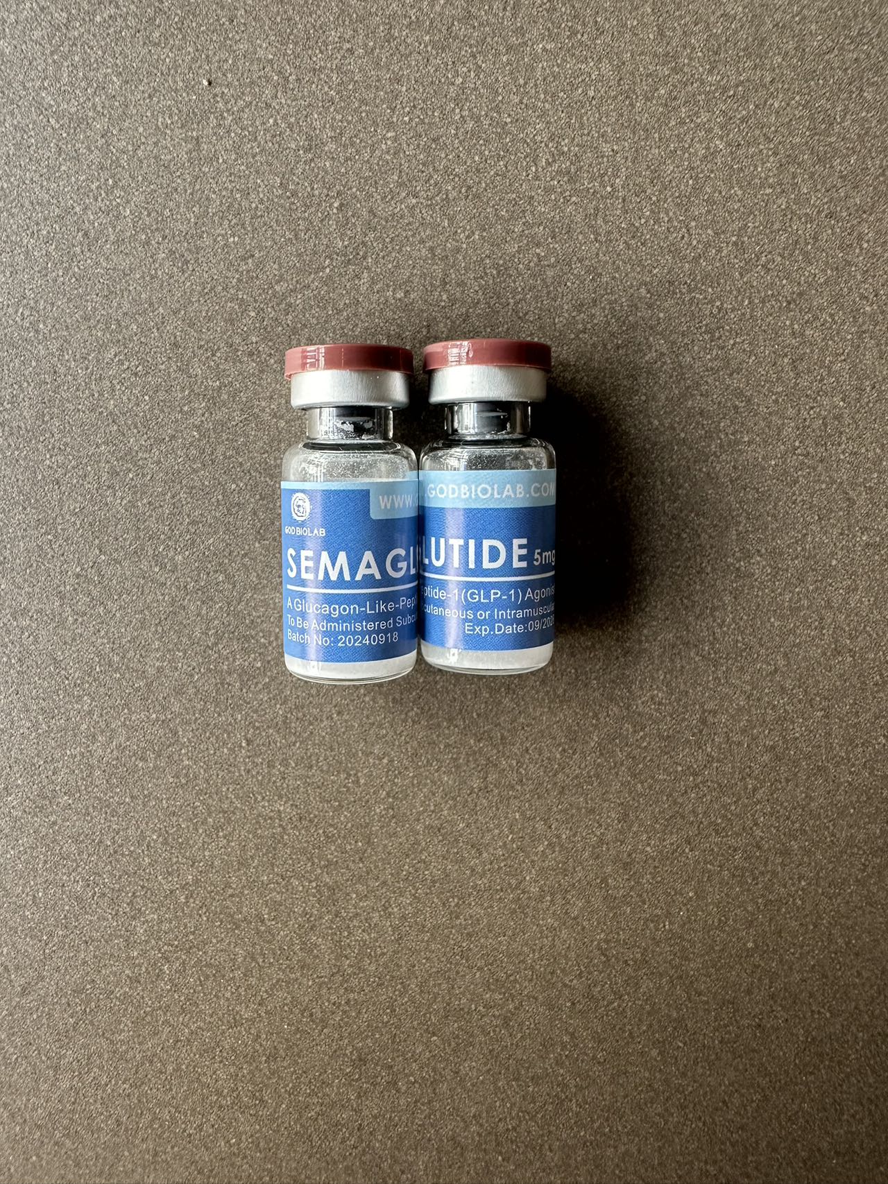 GOD BIOLAB--Semaglutide 5mg 2vial (2*5mg)